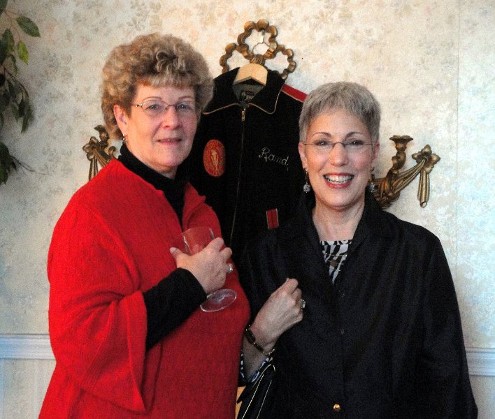 Peggy & Linda Frederick.jpg - Peggy Bard Rooney and Linda (Mrs. Ron Frederick)